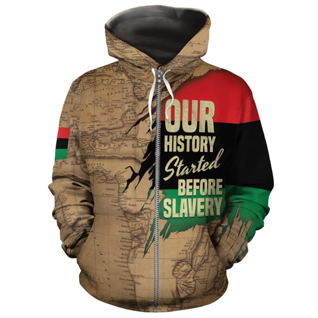 Power African All-over Hoodie