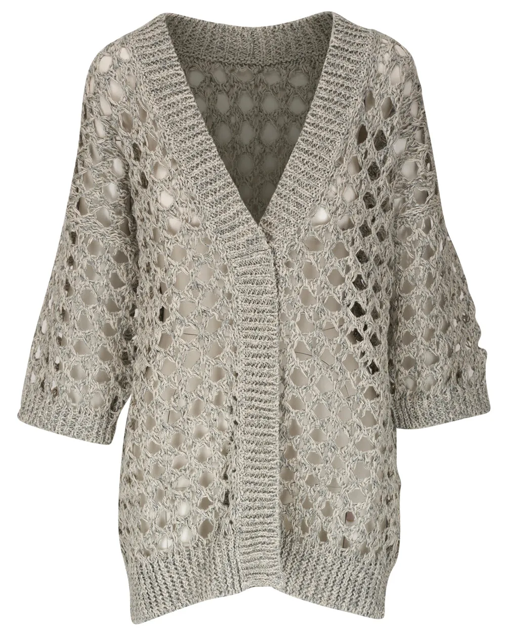 Quarzo Wide Knit Cardigan