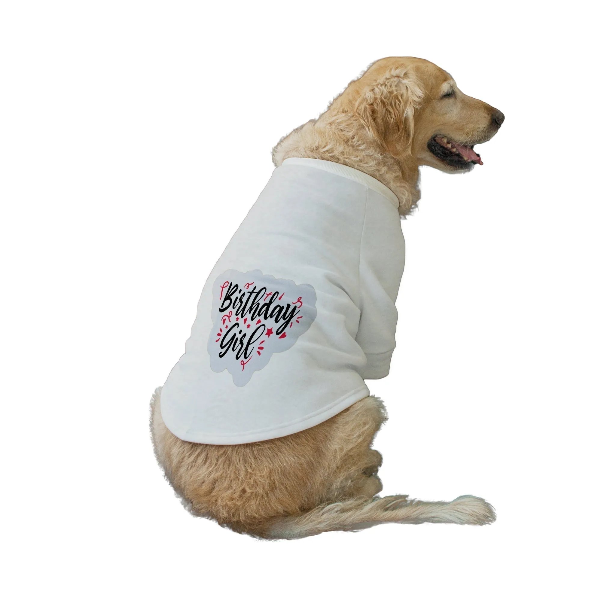 "Birthday Girl" Printed Dog Technical Jacket