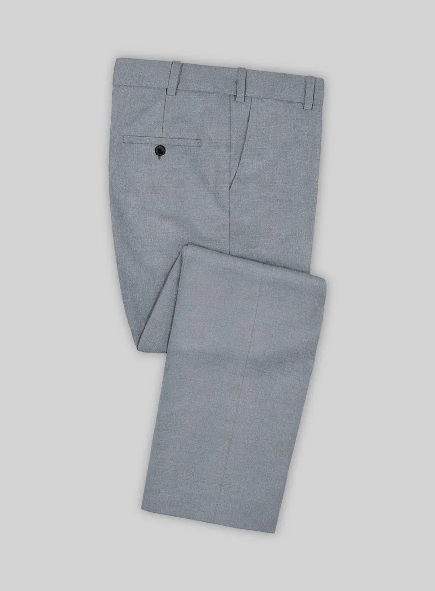 Reda Flexo Light Blue Gray Wool Suit