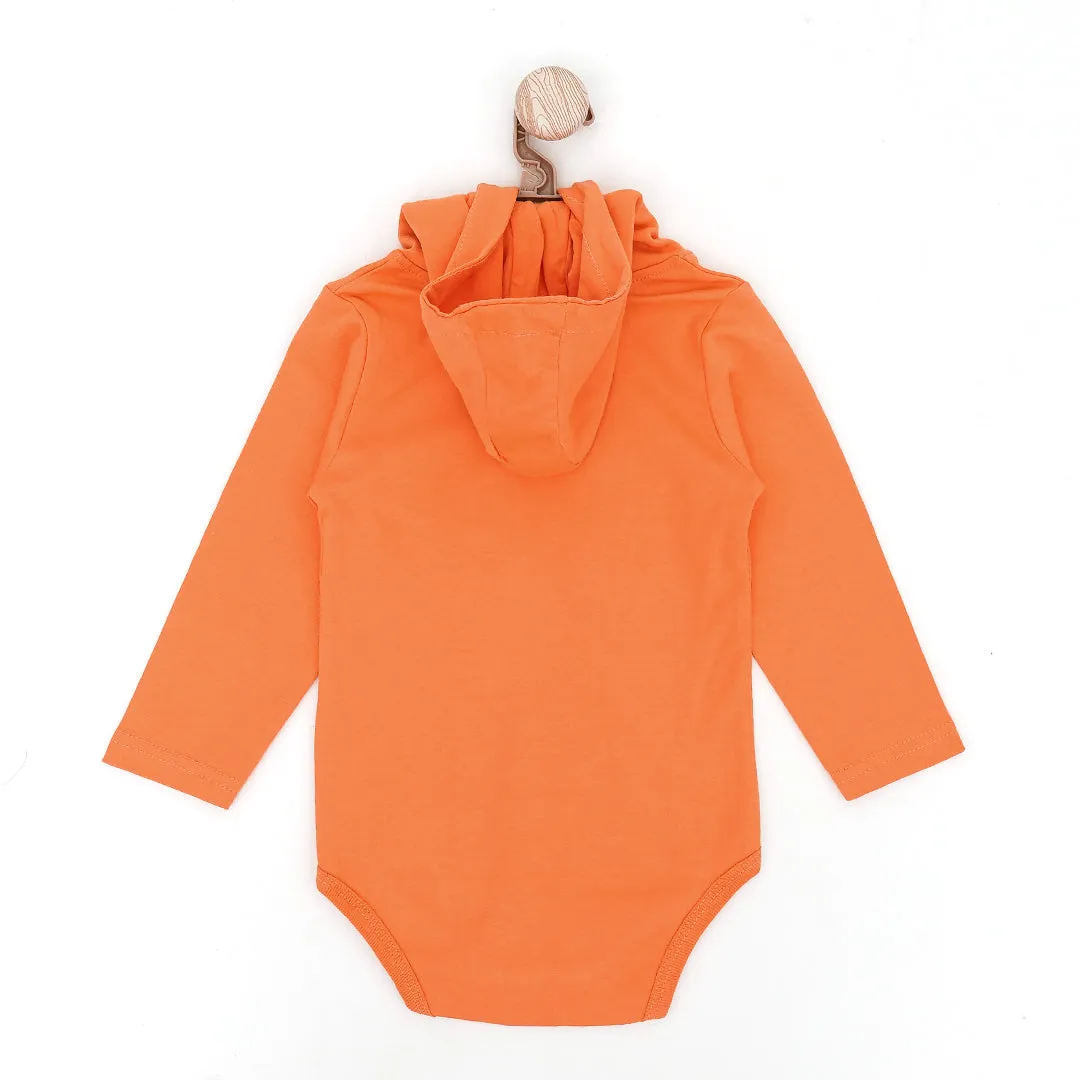 Retro Baby Hoodie Bodysuit