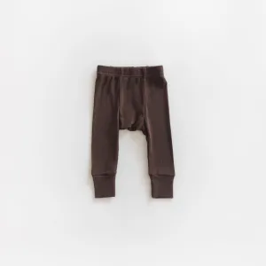 Ribbed Modal Pant - Espresso