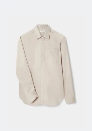 Sand Cotton Cashmere Shirt