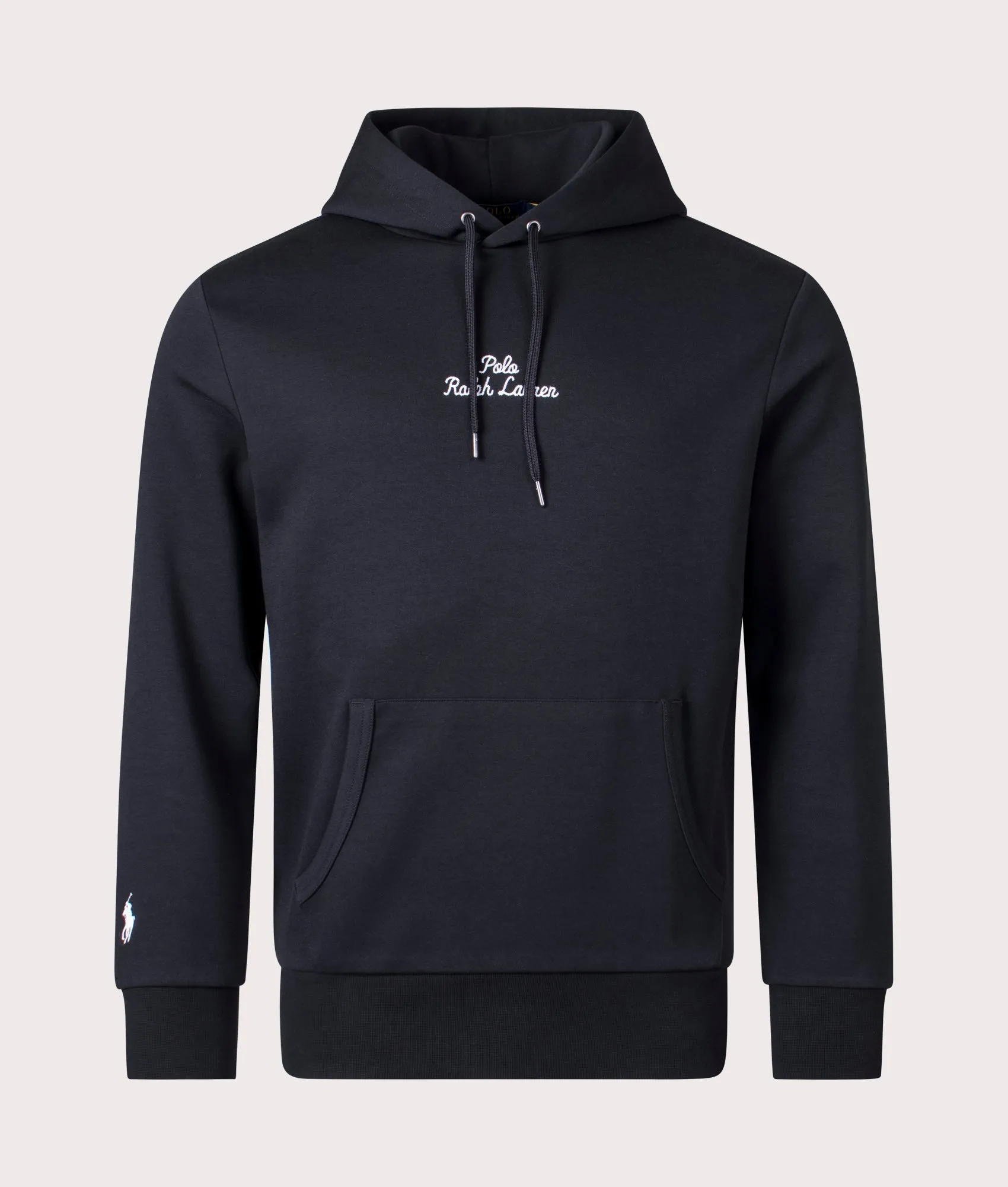 Script Chest Logo Hoodie