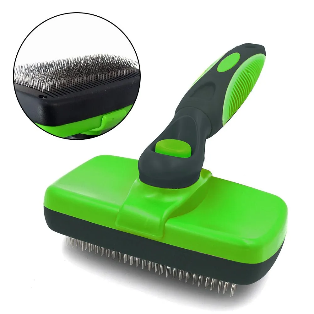 Self-Cleaning Dog Brushes - Easy Grooming & Tangle-Free Coats!