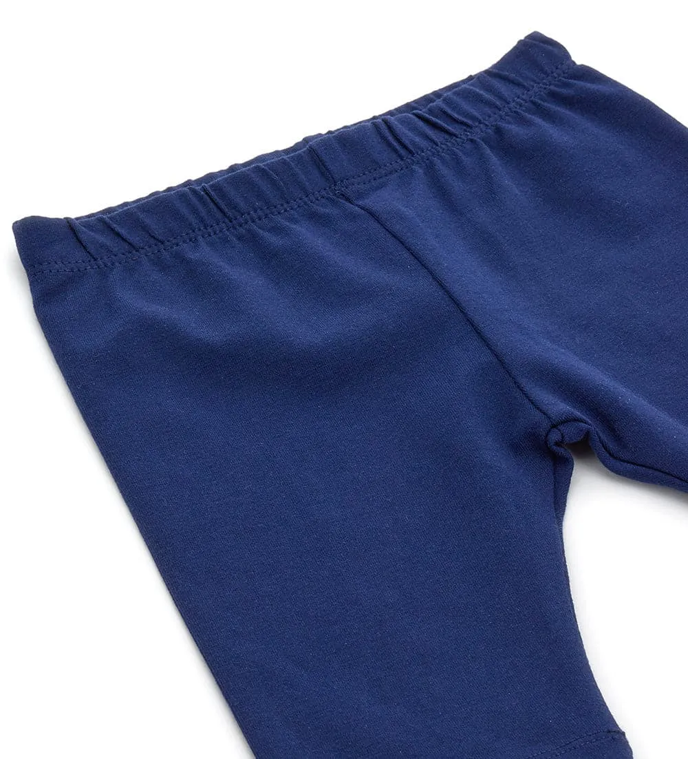 SHORT BREATHABLE SOFT STRETCHY COTTON LEGGINGS