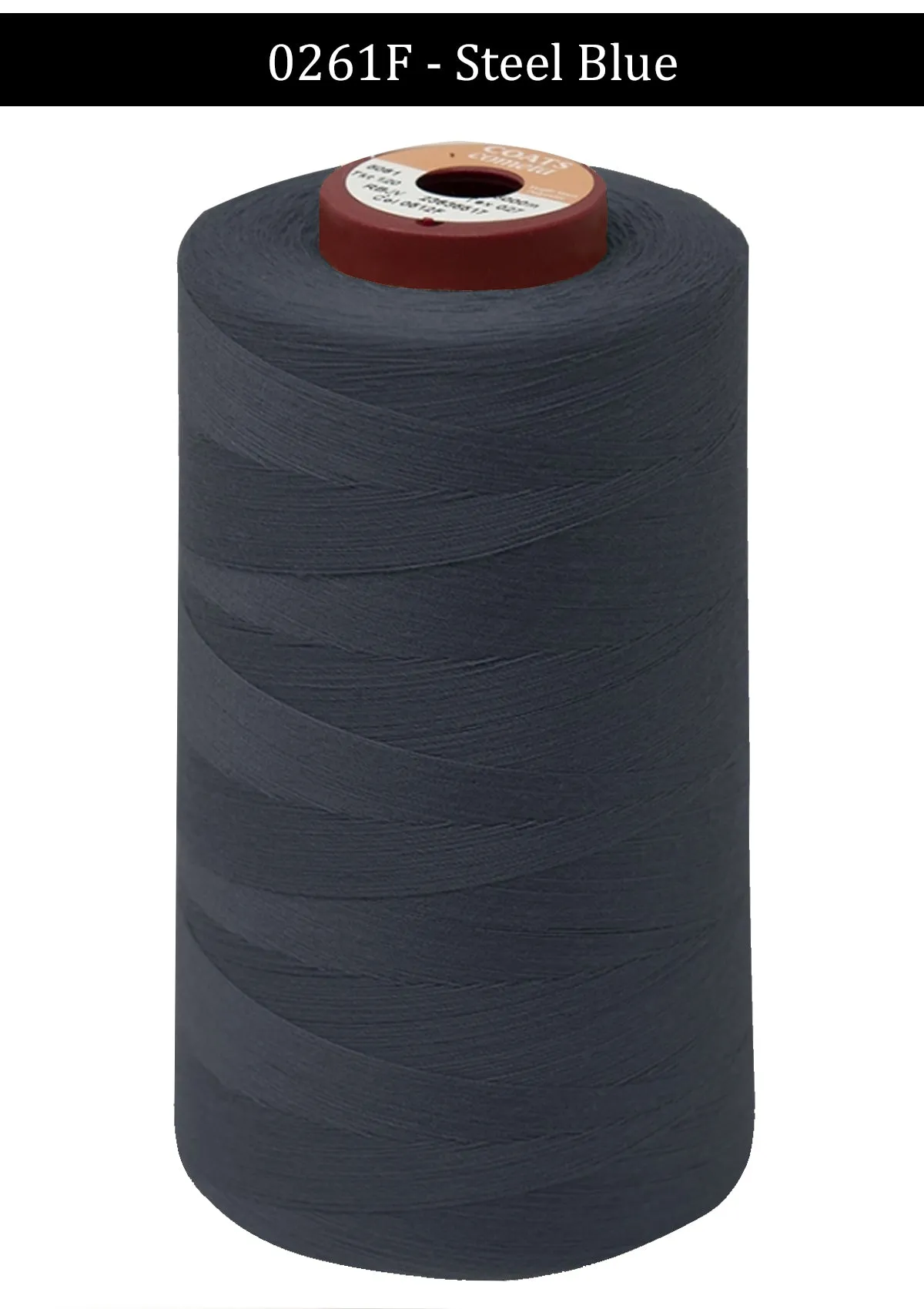 Sky Blue Coats Cometa Overlocking Thread Cones - 5000 Metre Per Spool