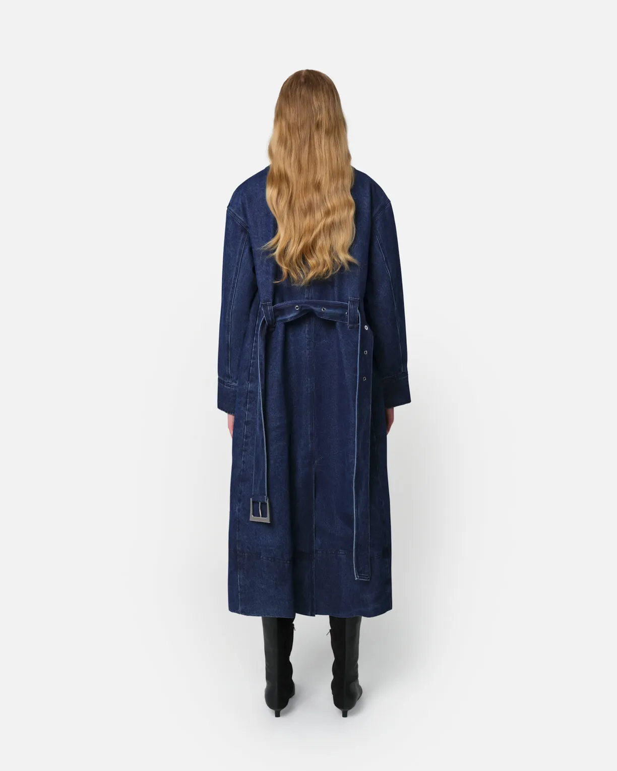 Tate Trenchcoat Indigo