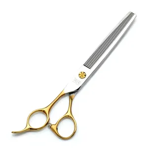 Tauro Pro Line Janita Plungė Stainless Steel Pro Shears Thinning Scissors Ergonomic Extremally Sharp For The Left-Handed, 56 teeth