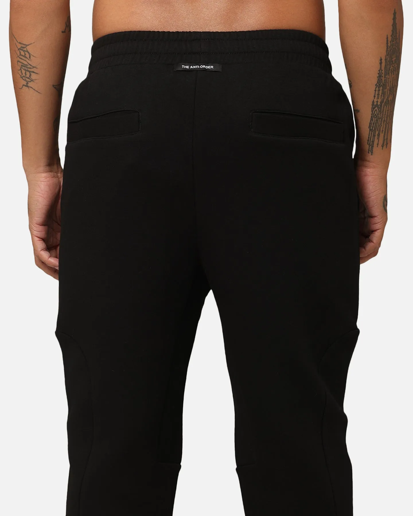 The Anti Order Panelled Jogger Black