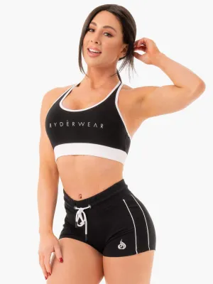 Track Sports Bra - Black