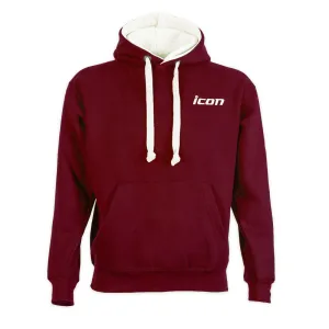 Unisex ICON Embroidered Premium Contrast Hoodie