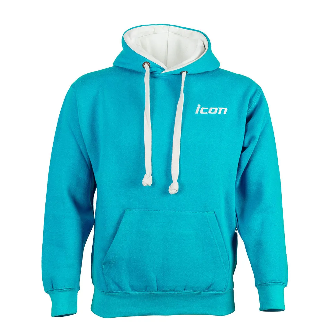 Unisex ICON Embroidered Premium Contrast Hoodie