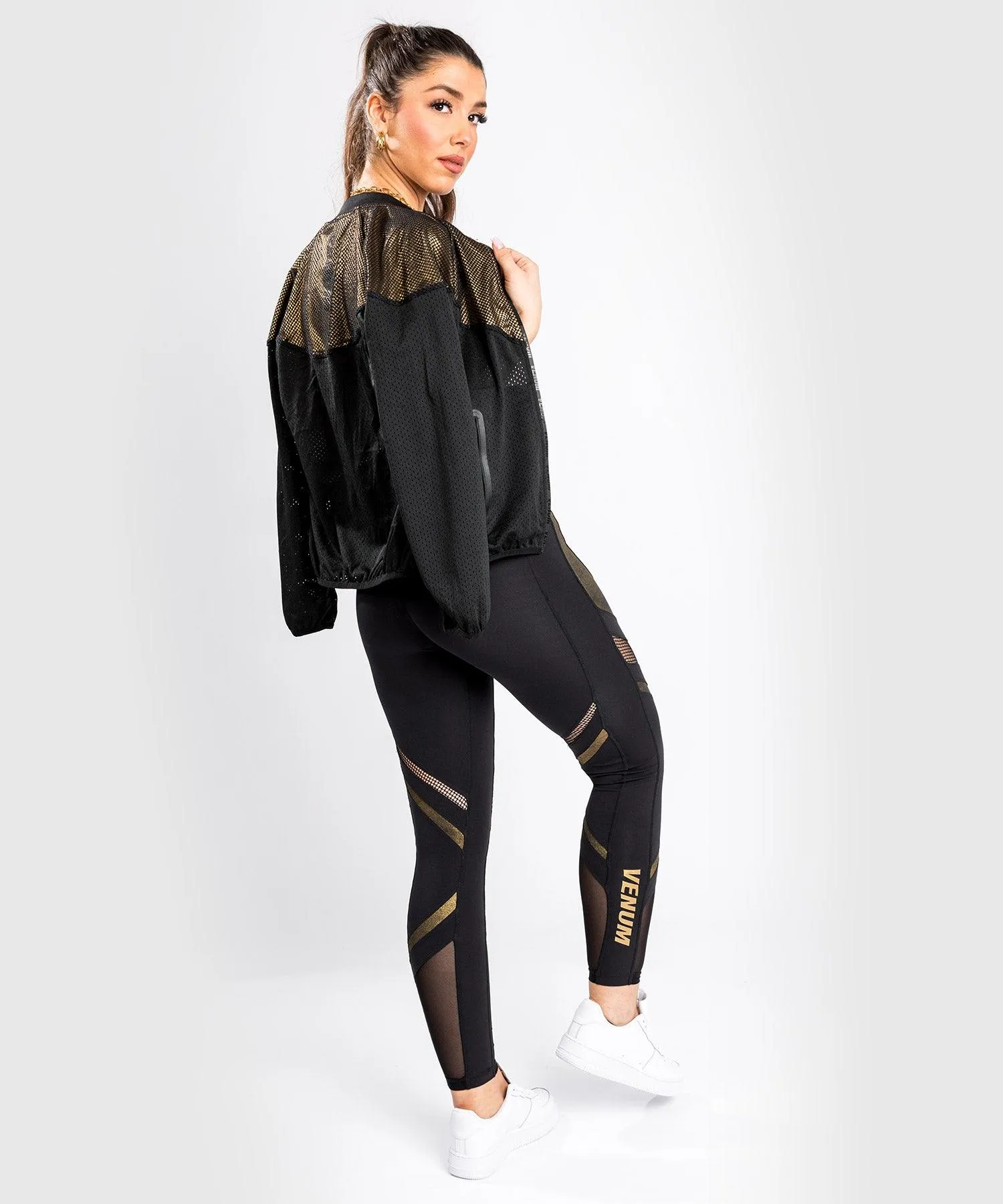 Venum Lightning Leggings 7/8 - For Women - Black/Gold