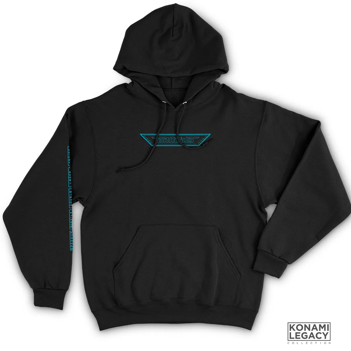 Vic Viper Neon Blue Hoodie