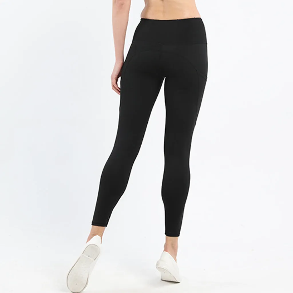 Women's High Waist Yoga Leggings with Pockets  Workout Pants