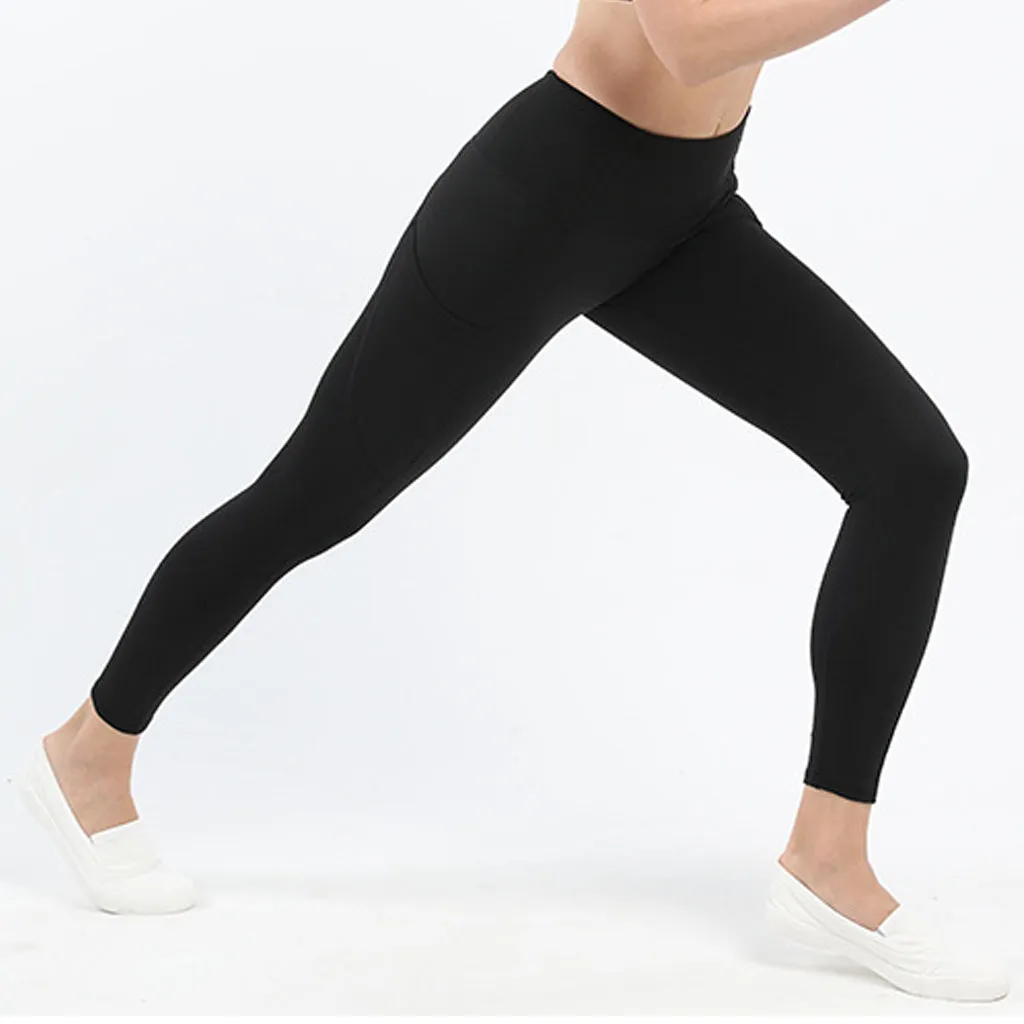 Women's High Waist Yoga Leggings with Pockets  Workout Pants